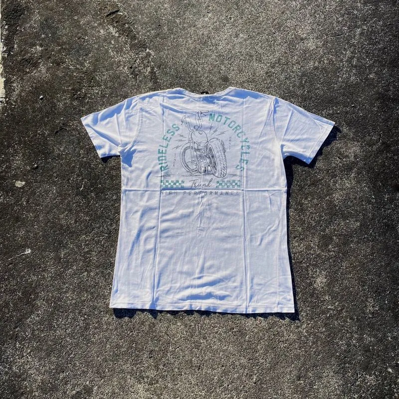 Rideless motorcycle Tshirt photo 1