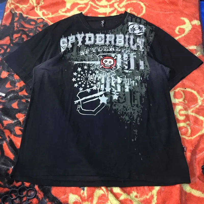 Tshirt spyderbilt y2k photo 1
