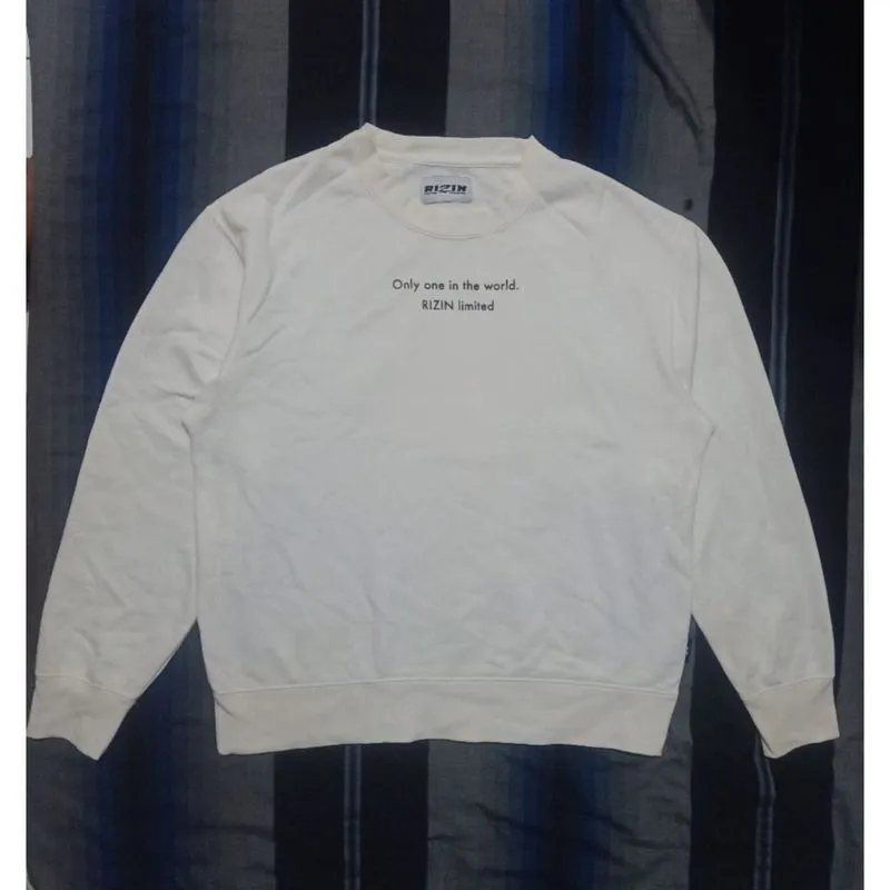 Crewneck Sweater Rizin Fighting Generation SZ XL  photo 1