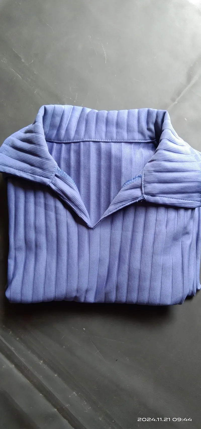 Casual Crop top Wanita blue photo 1