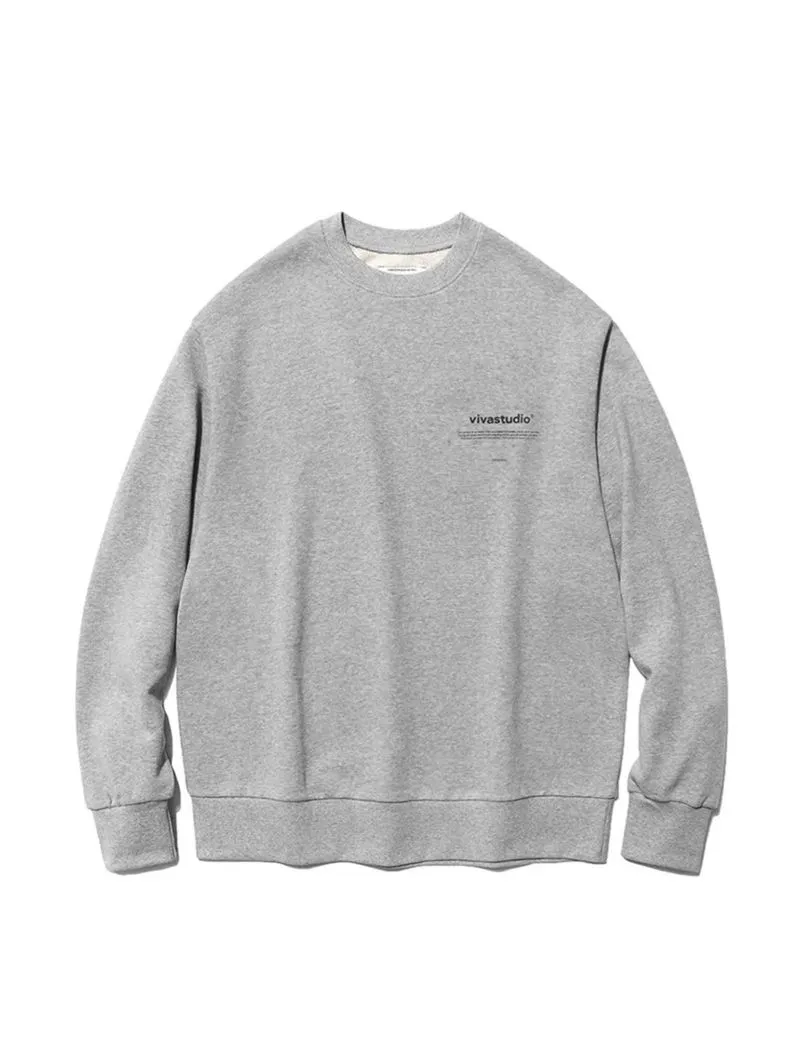 SWEATSHIRT VIVA STUDIO GREY photo 1