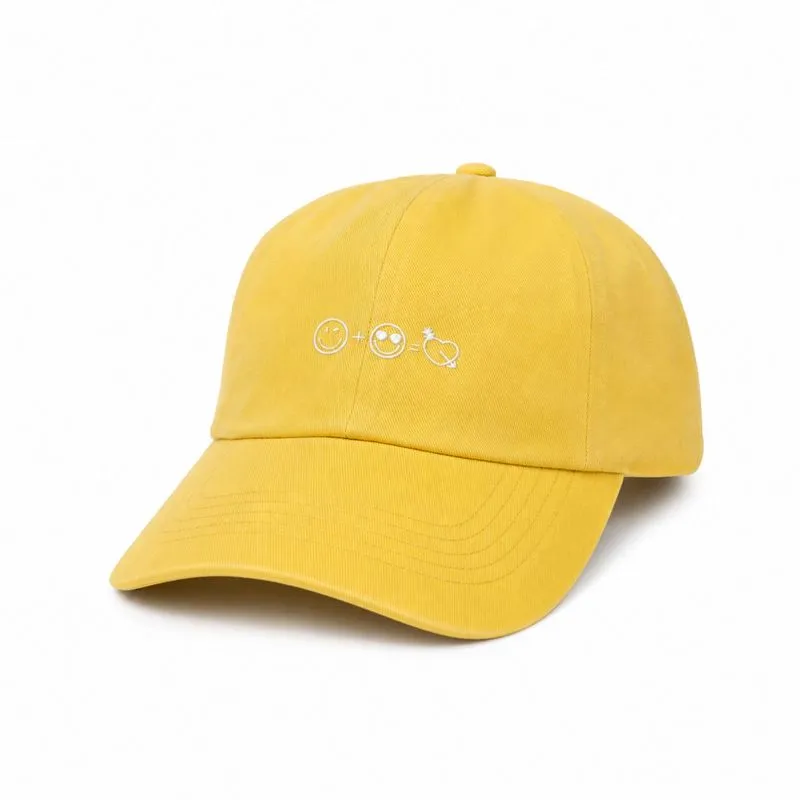 SMILEY WORLD - Topi Simple Cap Mustard Unisex photo 1