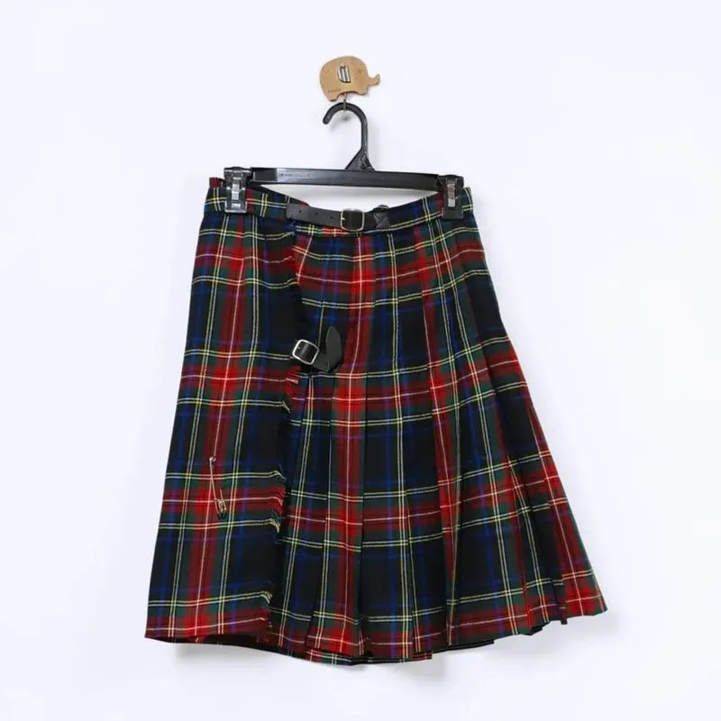 Scottish House Scotland Womens Tartan Ladies Goth Skirt Orig photo 1