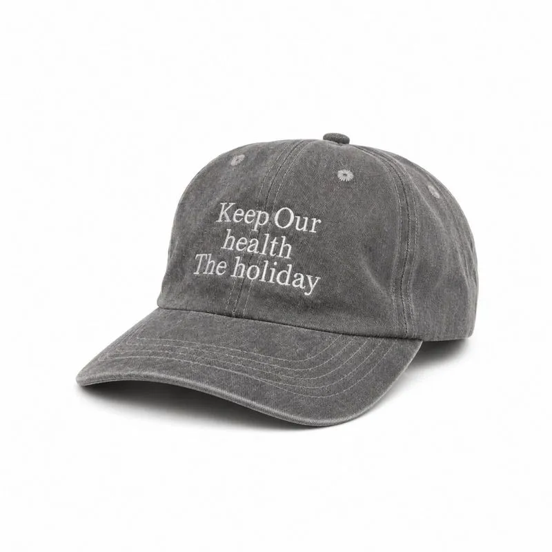 MILLO - Topi Simple Cap Charcoal Unisex photo 1