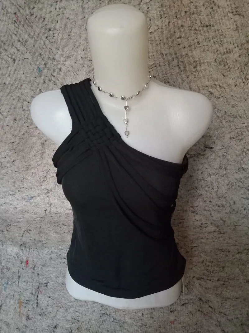 [NEW] Top black one shoulder  photo 1