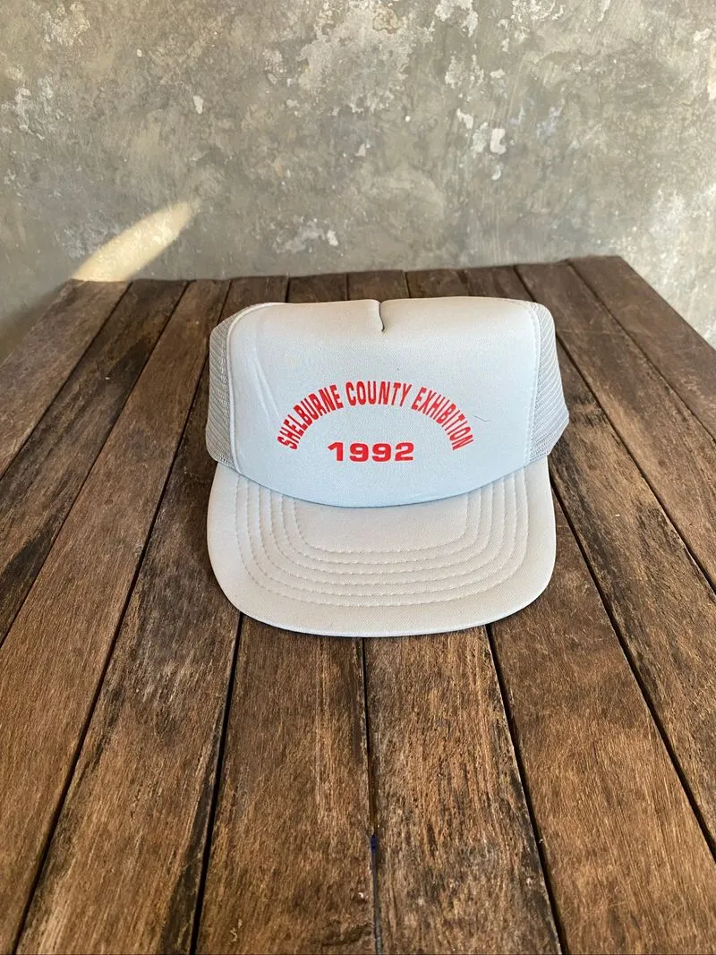 Vintage  Shelburne country exhibition Trucker hat  photo 1