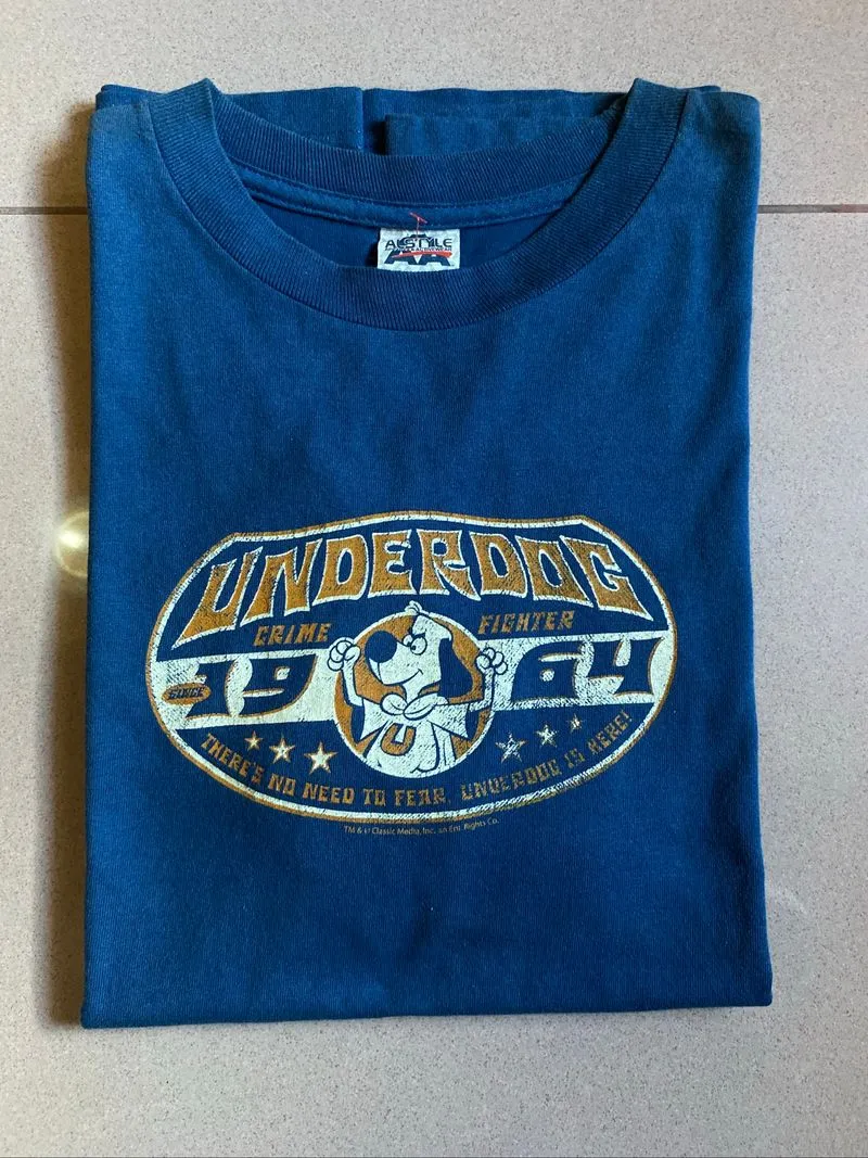 2000’s Underdog Cartoon Tshirt Alstyle Tag photo 1