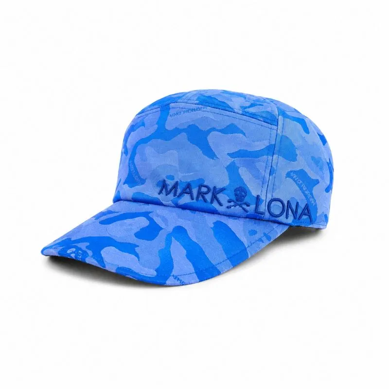 MARK & LONA - Topi Cap Loreng Biru Camo Unisex photo 1