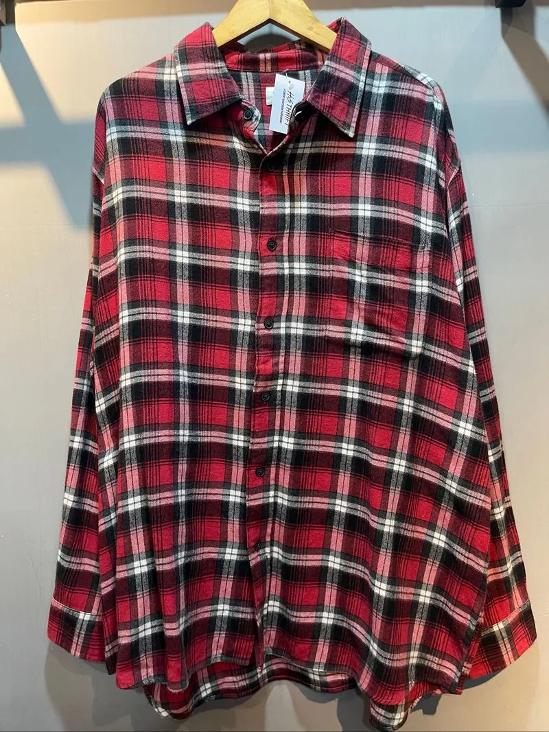 Kemeja Flannel Veterano Natural Story photo 1