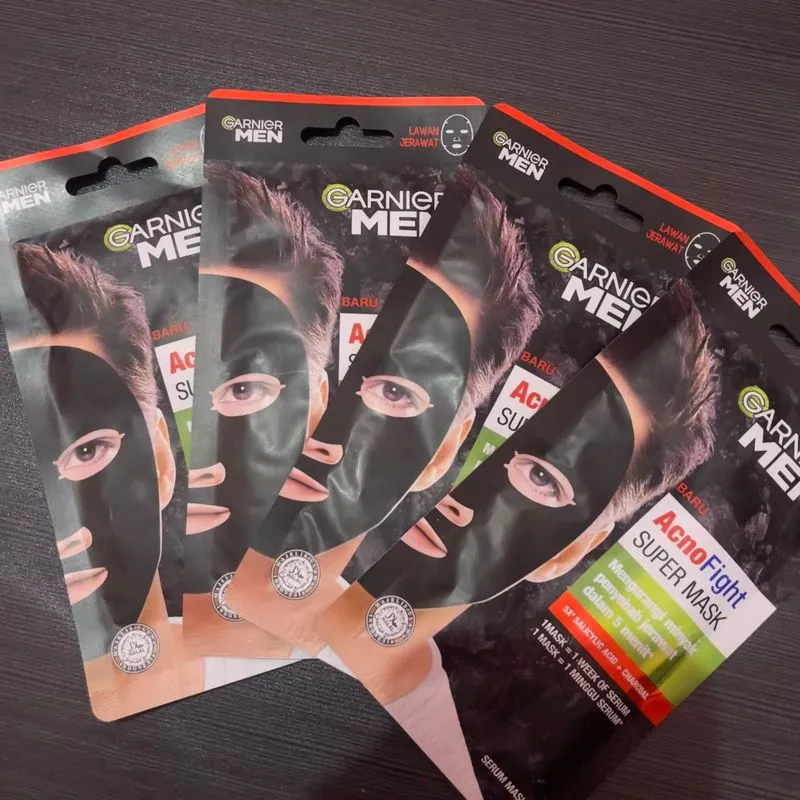 Garnier Men Acno Fight Super Mask Rp. 15.000 photo 1