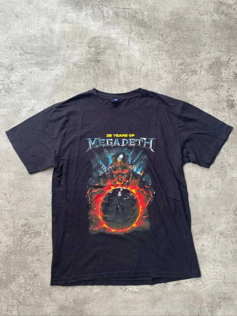 Megadeth band Tee Hnm photo 1