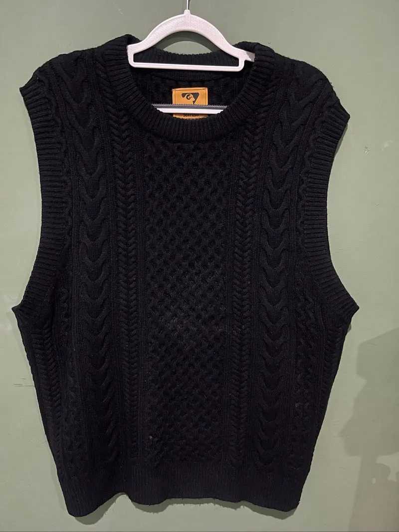 Vest Rajut Kepang - Tasmanian Merino photo 1