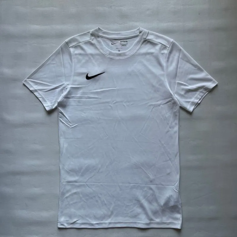 Nike Dri-Fit Park VII Training Football Running Jersey in Wh photo 1