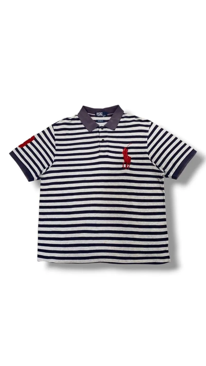 Stripe Shirt Polo Cotton  photo 1