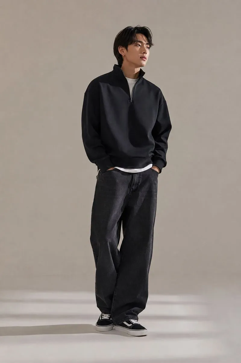 Halfzip Uniqlo Sweat Dry Scuba photo 1