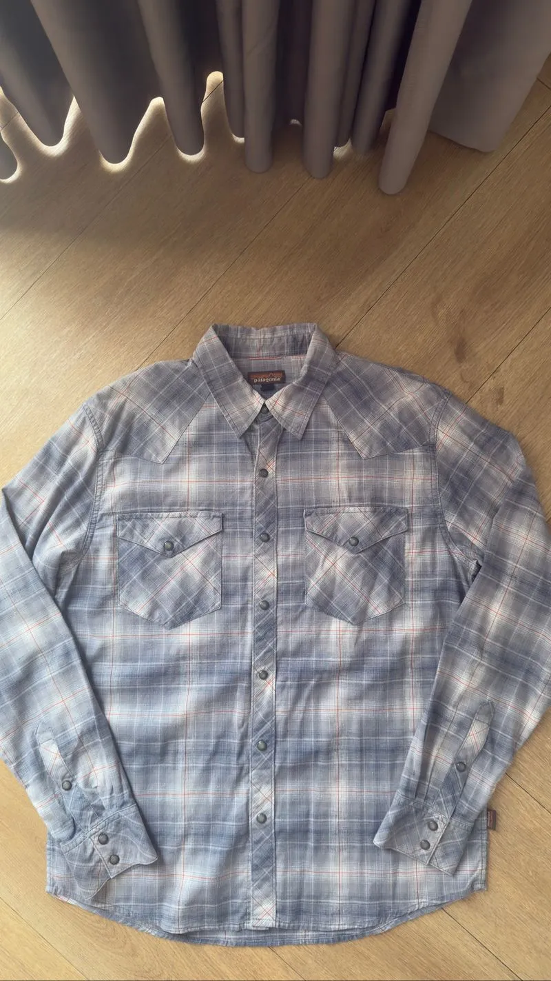 Patgonia Vintage Kemeja Long Sleeve Snap Button photo 1