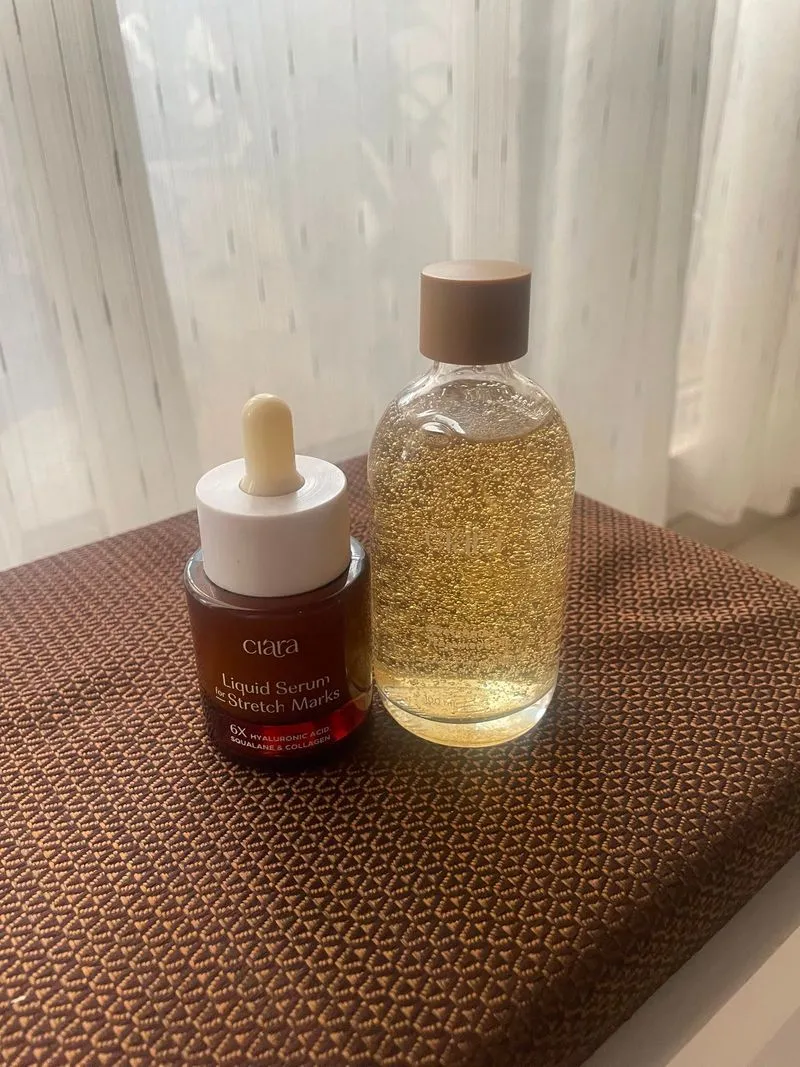 [Bundling] Ciara stretchmarks treatment oil & treatment seru photo 1
