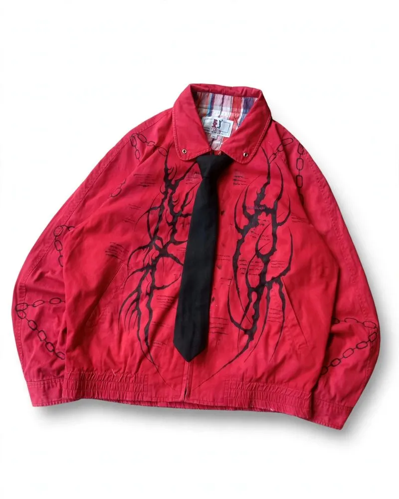 Work jacket cheongsam tribal handpainted 🎨brand PGA TOUR photo 1