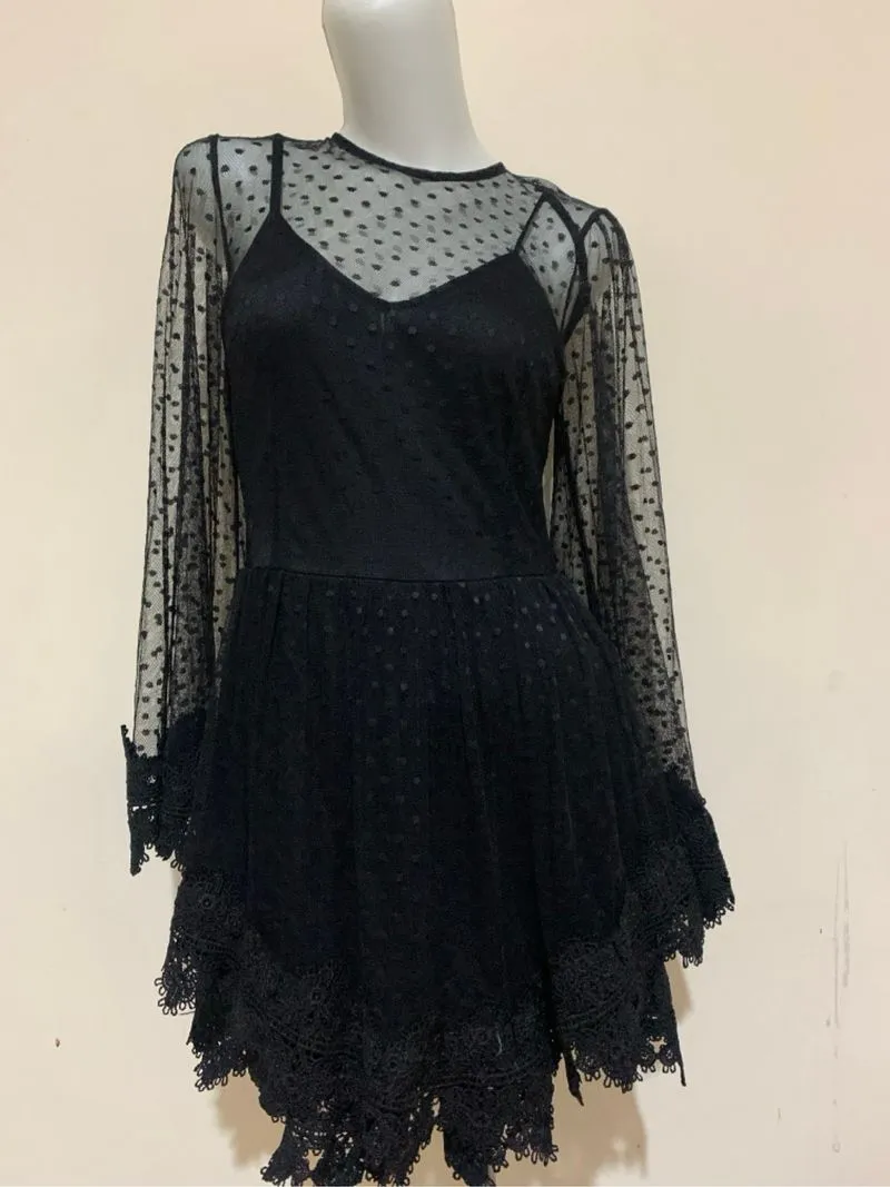 Black jumpsuit| playsuit | dress renda celana | dress mini h photo 1