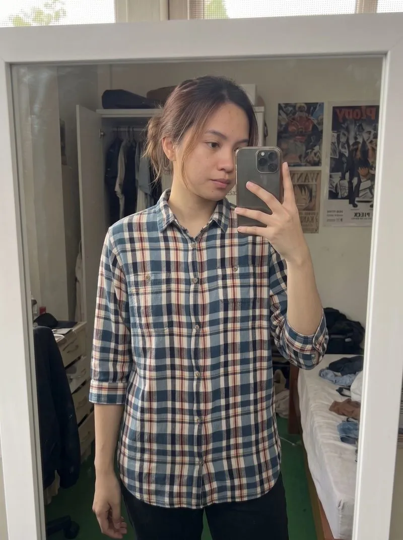 Kemeja Flannel Cewe photo 1