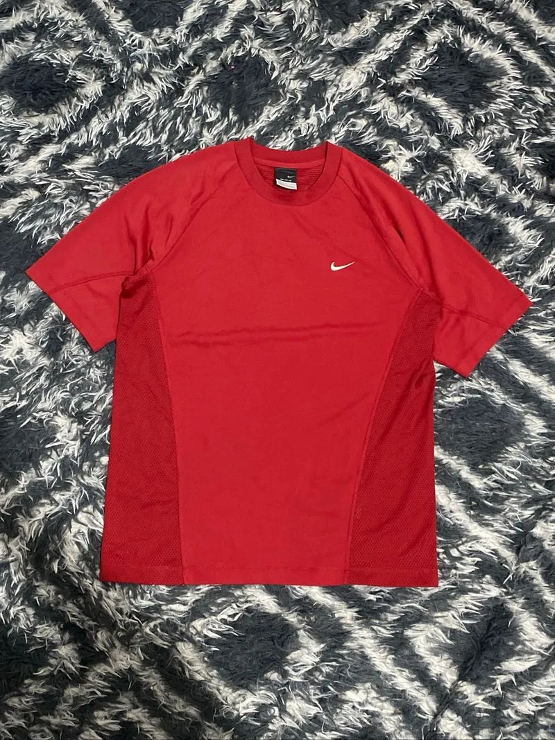 Jersey vintage nike y2k drifit uv red photo 1