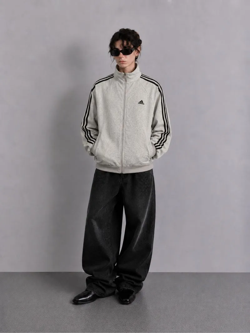 Adidas Grey Colour Tracktop Jacket photo 1