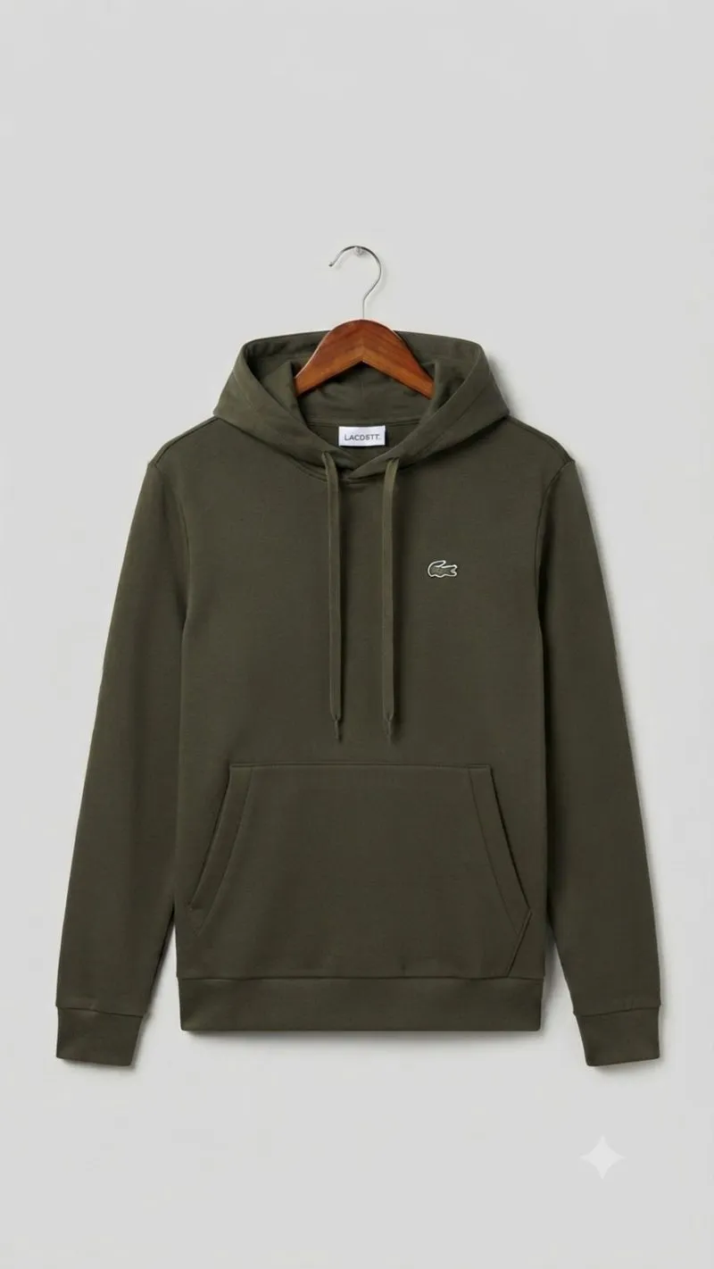 Lacoste hoodie army photo 1