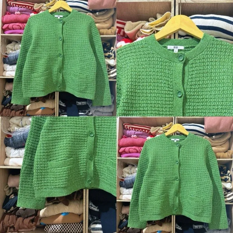 Uniqlo Tweed Green photo 1