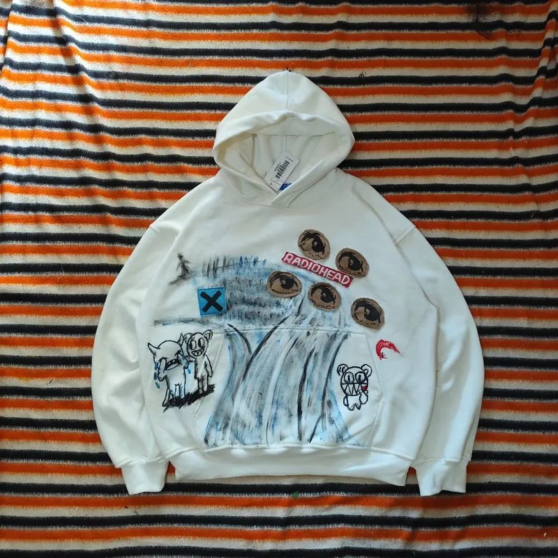 HOODIE BOXY RADIOHEAD-LET DOWN (REWORKED)  photo 1