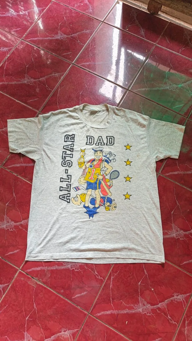 Kaos vintage 90s All Star Dad  photo 1