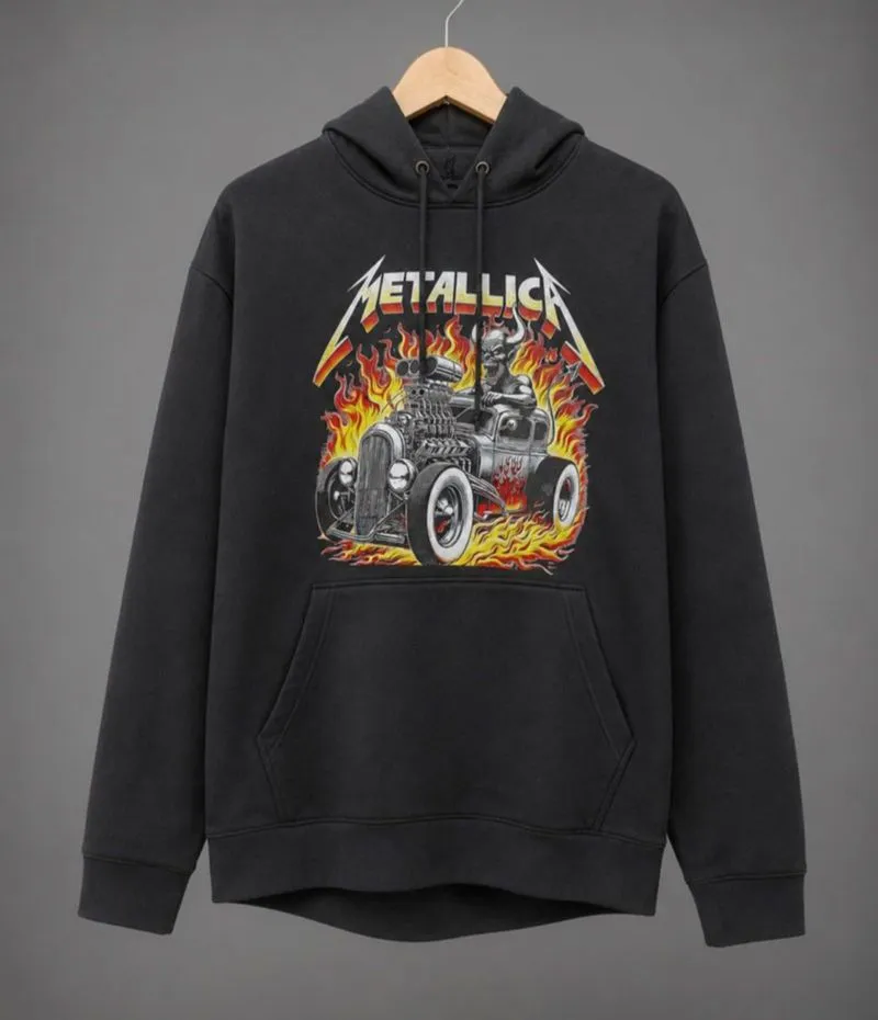 Sweater Hoodie Metallica - Black ( New ) photo 1