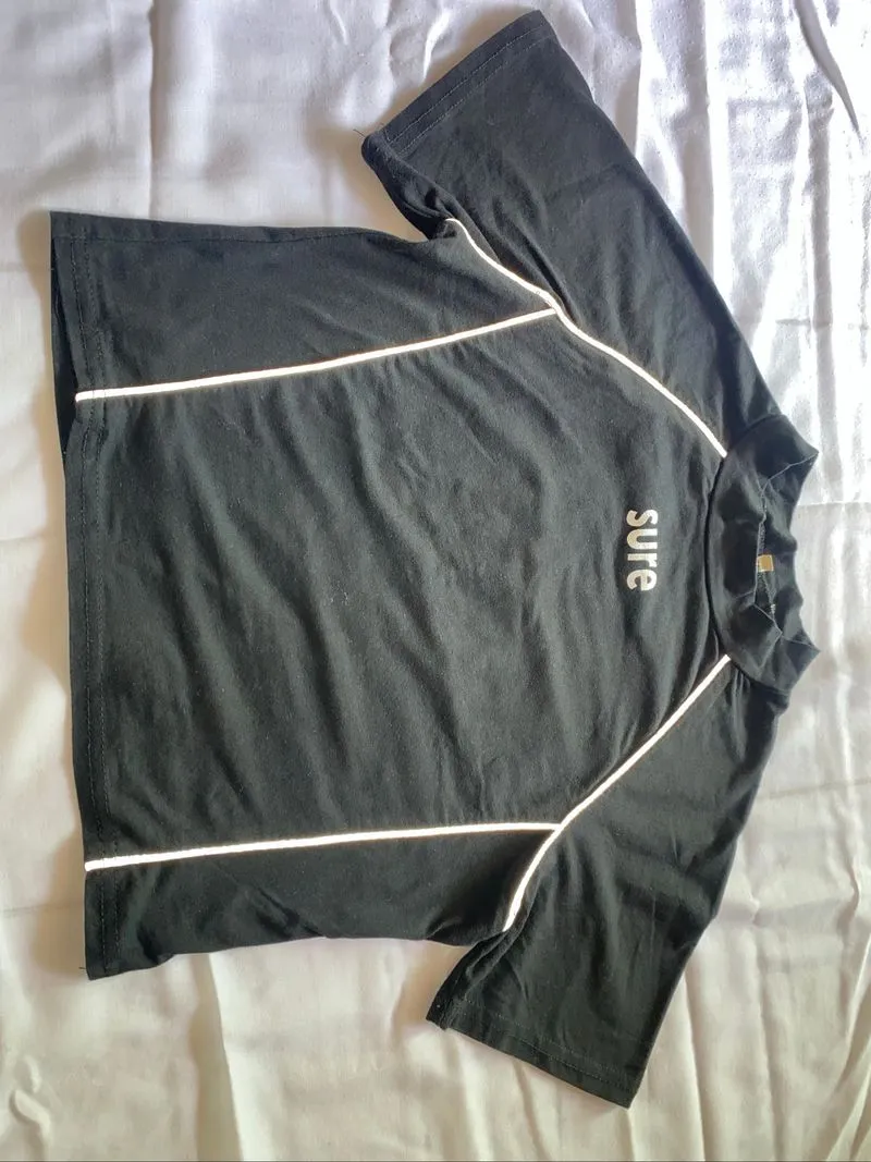 kaos olahraga fitnes lari joging  photo 1