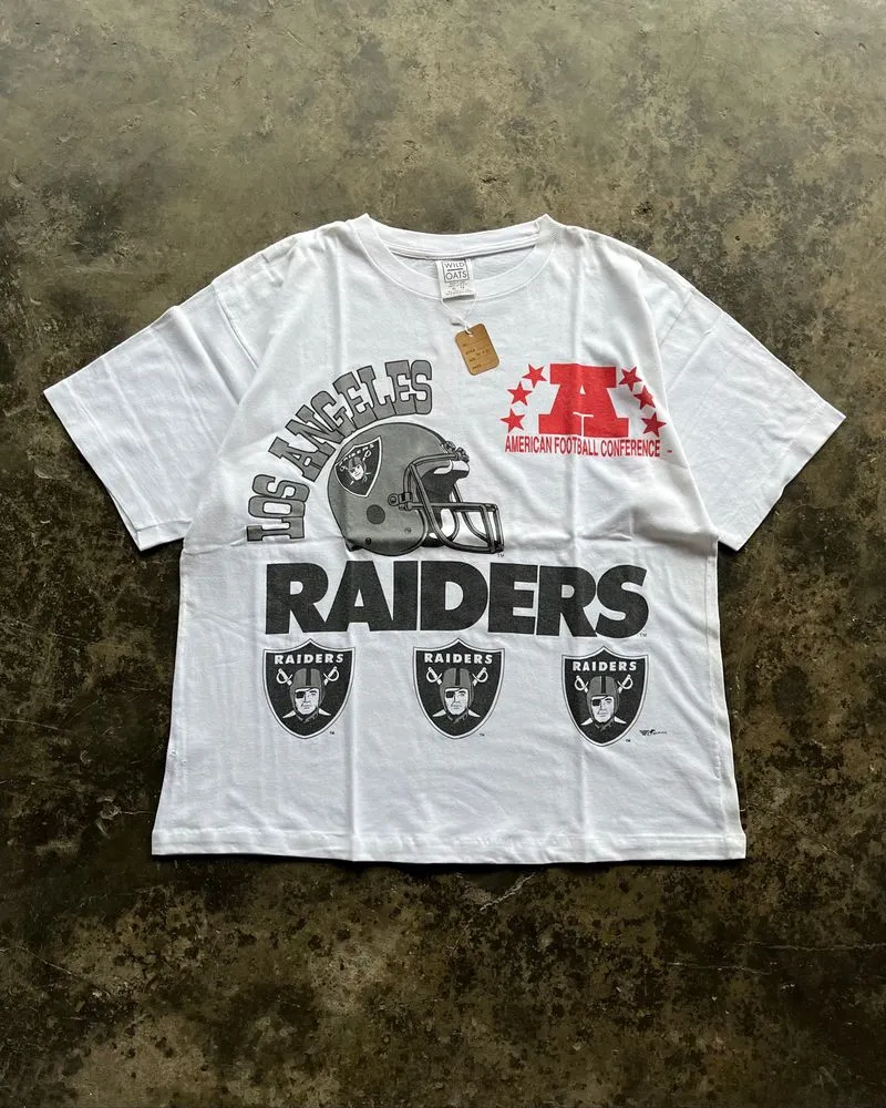 90s NFL LOS ANGELES RAIDERS American Football Conference Vin photo 1