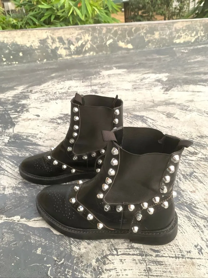 Vintage Balenciaga Studded Chelsea Boots photo 1