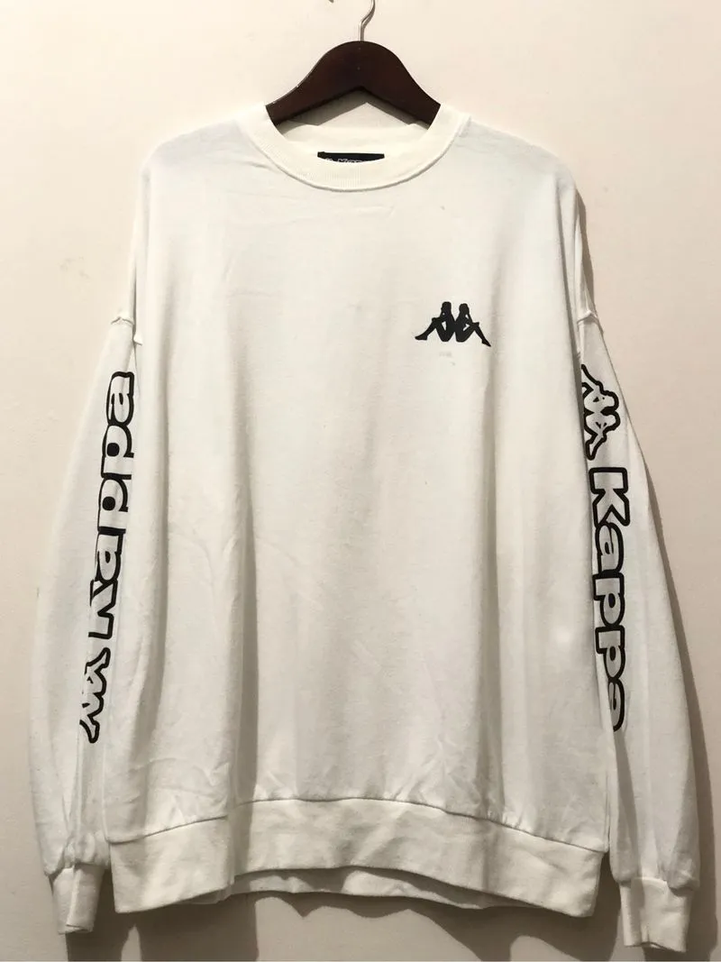 Kappa Crewneck Spellout Sweatshirt oversized classic logo photo 1