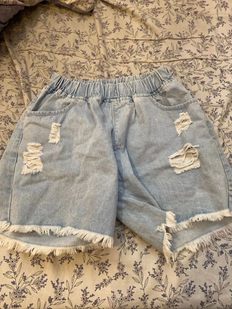 celana pendek jeans photo 1