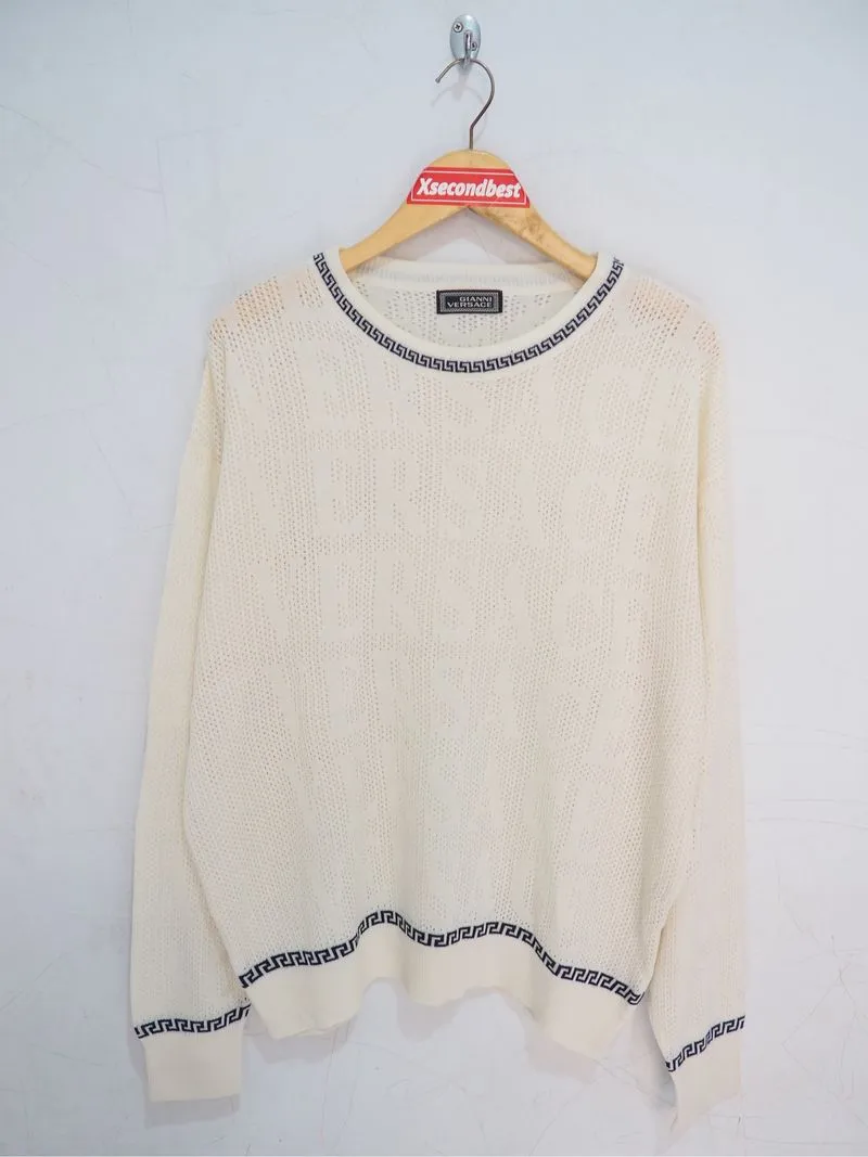 GIANNI VERSACE KNIT SWEATER photo 1
