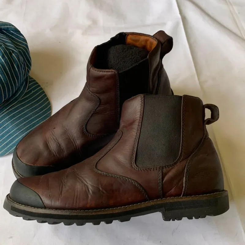 CHELSEA CRAZY HORSE LEATHER BOOTS by KEEN photo 1