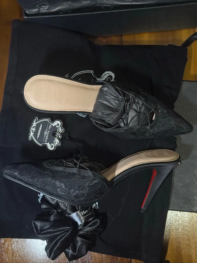 Madame Morticia Heels 10cm by Her Ascendent photo 1