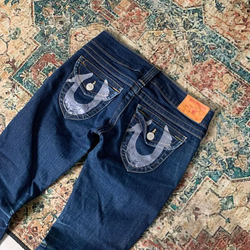 Vintage true religion jeans hig waist photo 1