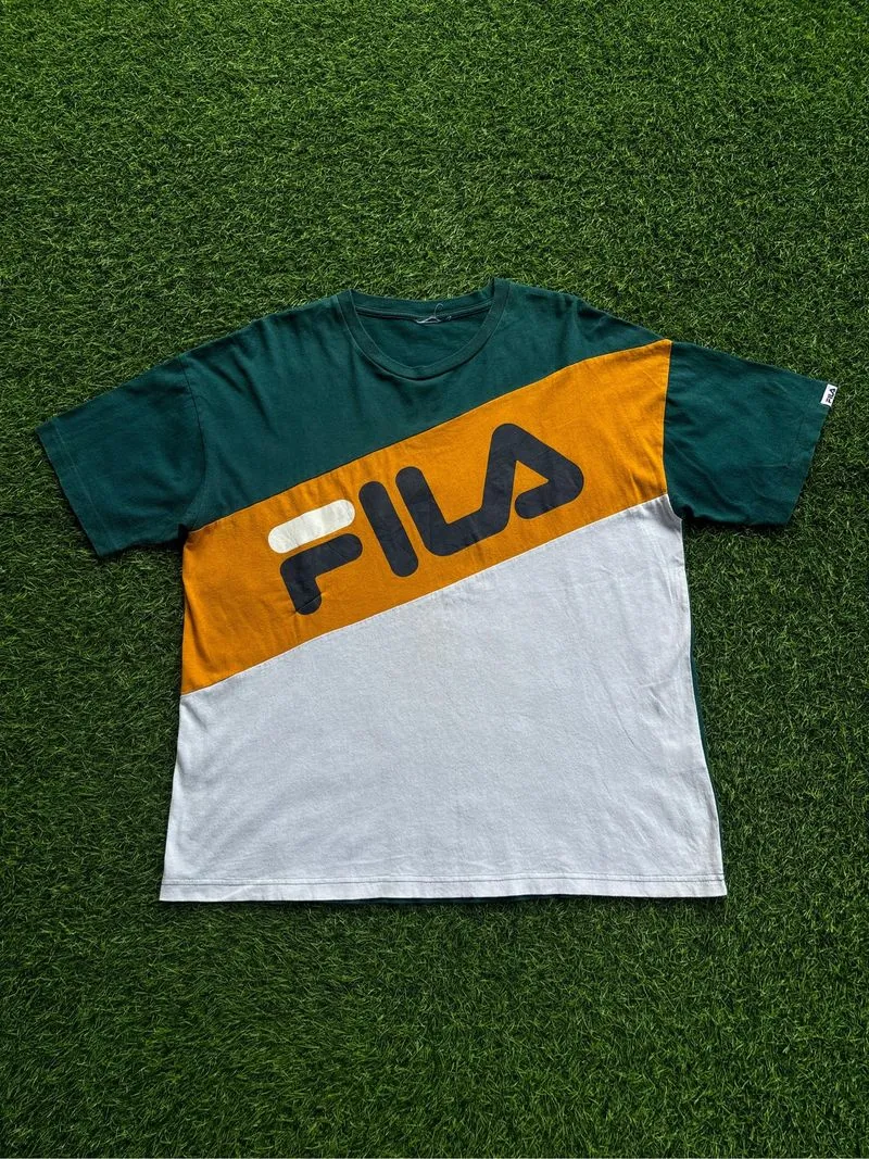 Fila Avant Garde Sportswear T-shirt Pria orange white photo 1