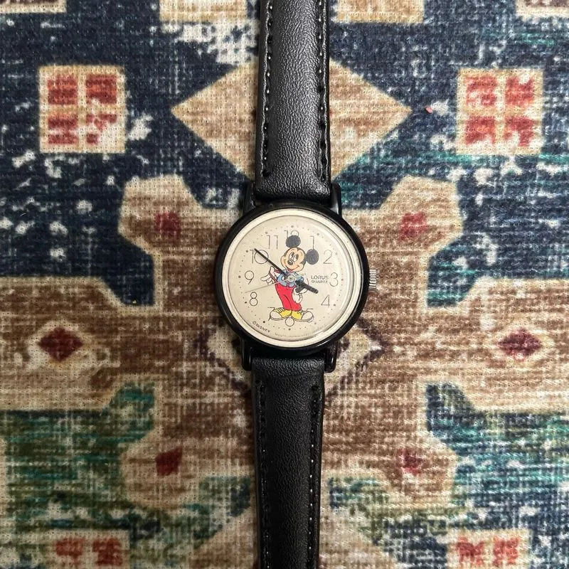 Disney Mickey Mouse Lorus Seiko Alba citizen qnq casio photo 1
