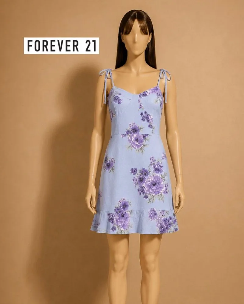 Forever 21 Floral Mini Dress photo 1