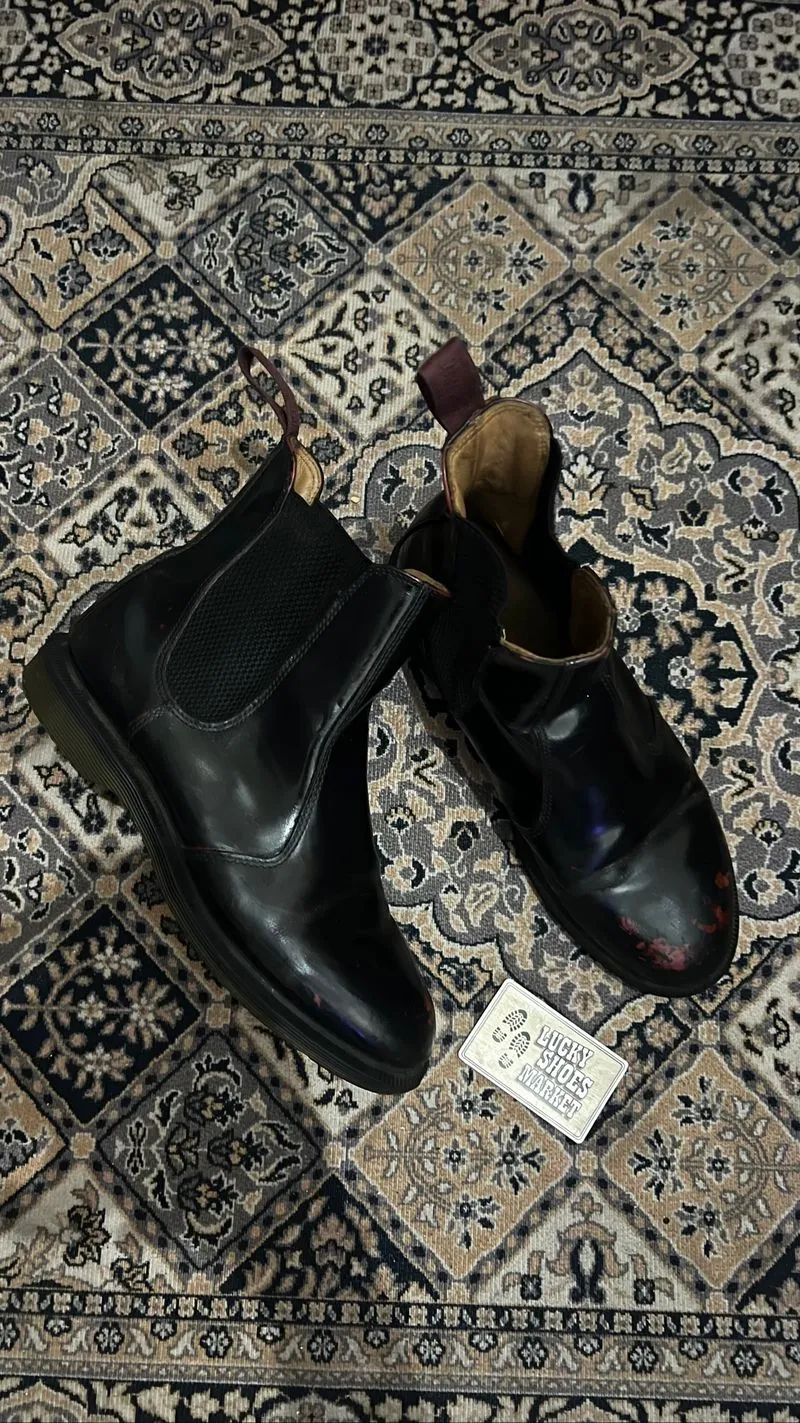 Dr martens chelsea boots flora red arcadia  photo 1