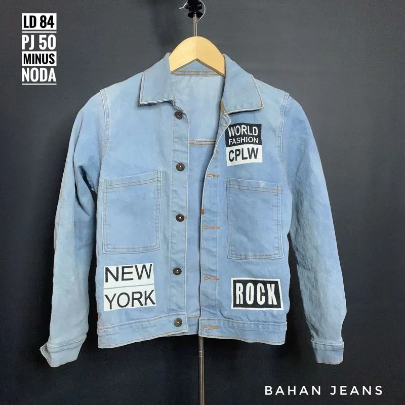Jaket jeans ld 84 pj 50 photo 1
