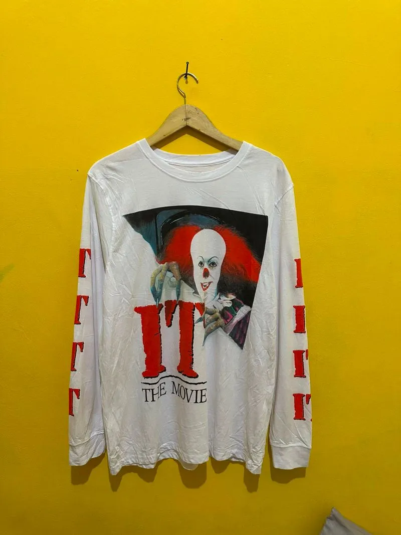 T-shirt Longsleeve Movie IT Big Print  photo 1