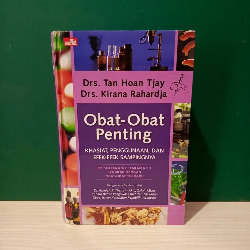 Buku Obat Obat Penting Khasiat, Pengunaan, Dan Efek Samping photo 1