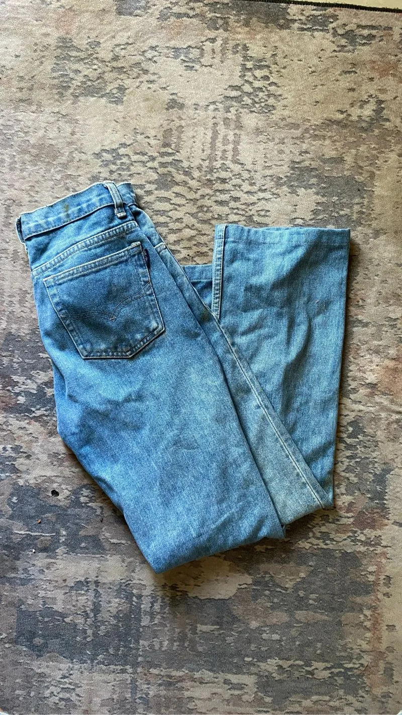 Christian Dior vintage Blue jeans wit accent selvedge photo 1