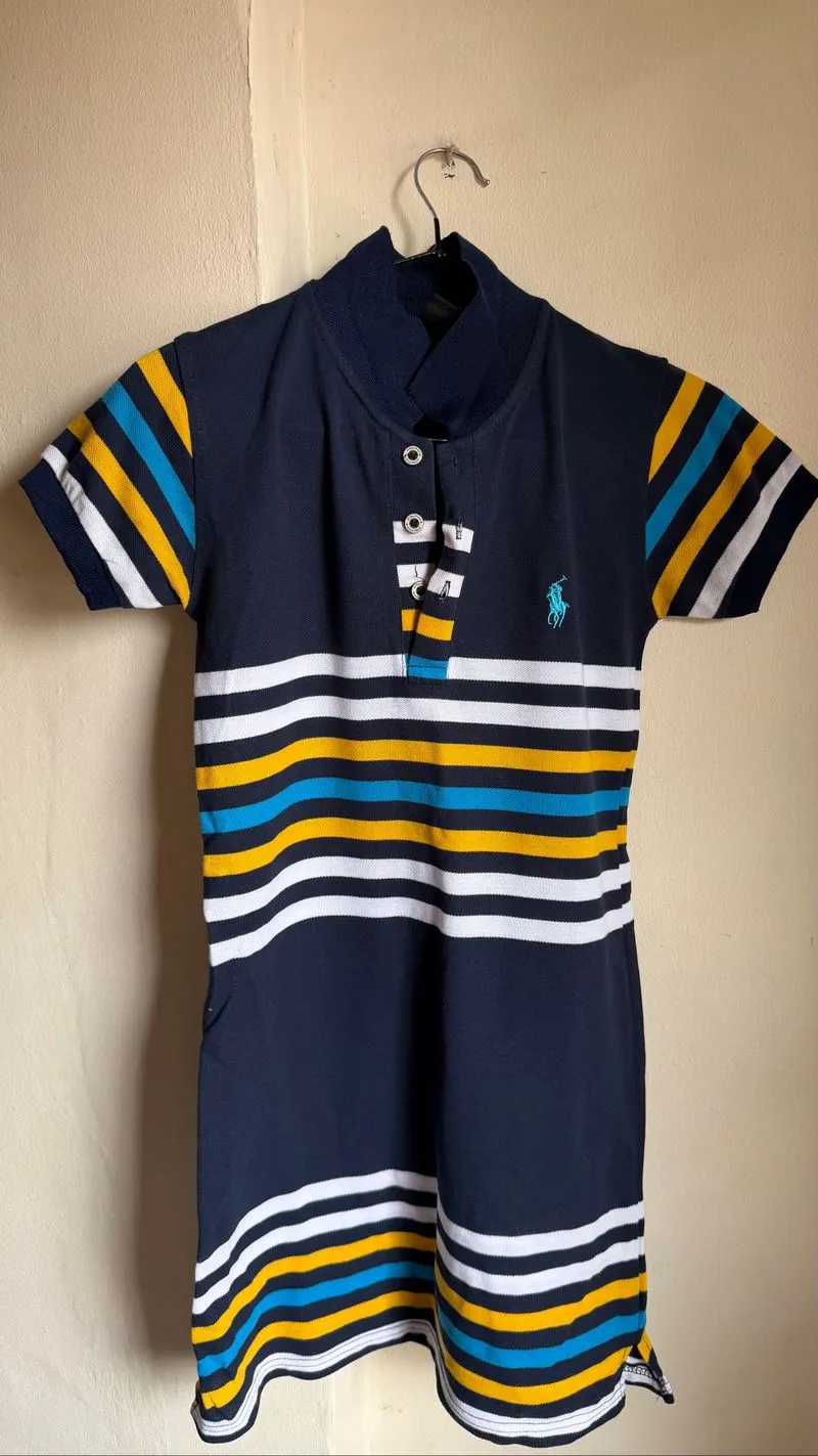 Polo Dress - Baju Garis Dress photo 1