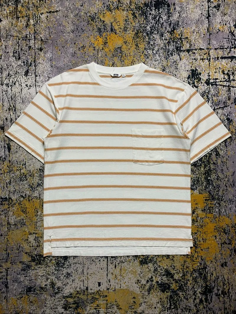 Kaos/Tshirt Uniqlo Stripe Pocket photo 1